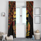 African Happy Kwanzaa Window Curtain
