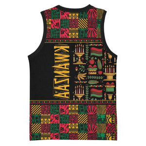 Kwanzaa African Pattern Basketball Jersey - African Pride