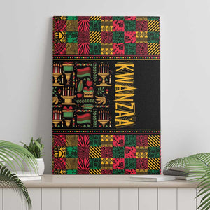 Kwanzaa African Pattern Canvas Wall Art