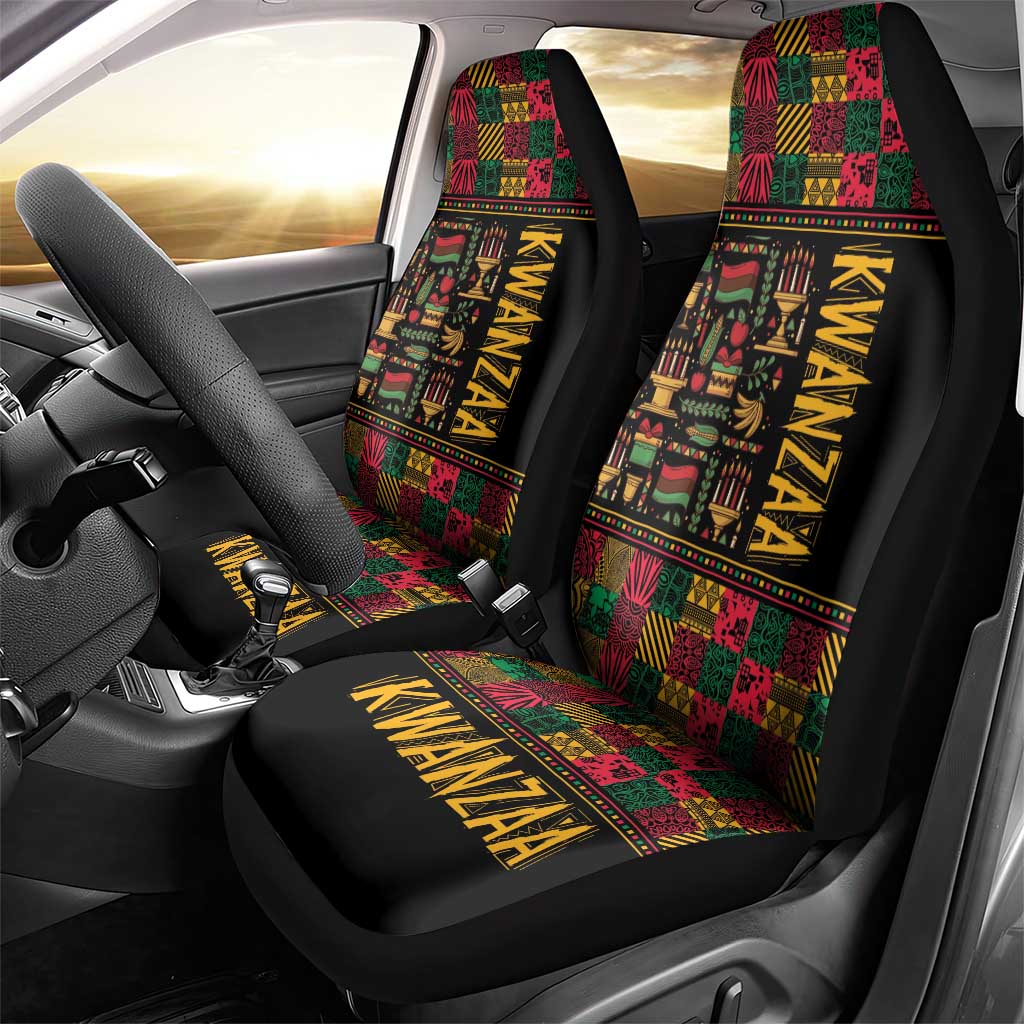 Kwanzaa African Pattern Car Seat Cover