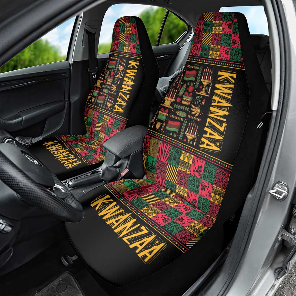 Kwanzaa African Pattern Car Seat Cover