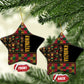 Kwanzaa African Pattern Ceramic Ornament