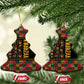 Kwanzaa African Pattern Ceramic Ornament