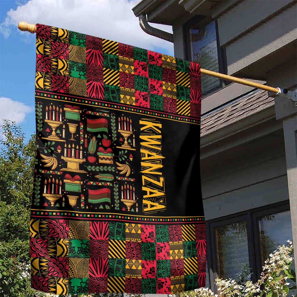 Kwanzaa African Pattern Garden Flag