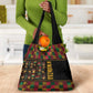 Kwanzaa African Pattern Grocery Bag