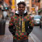 Kwanzaa African Pattern Hoodie