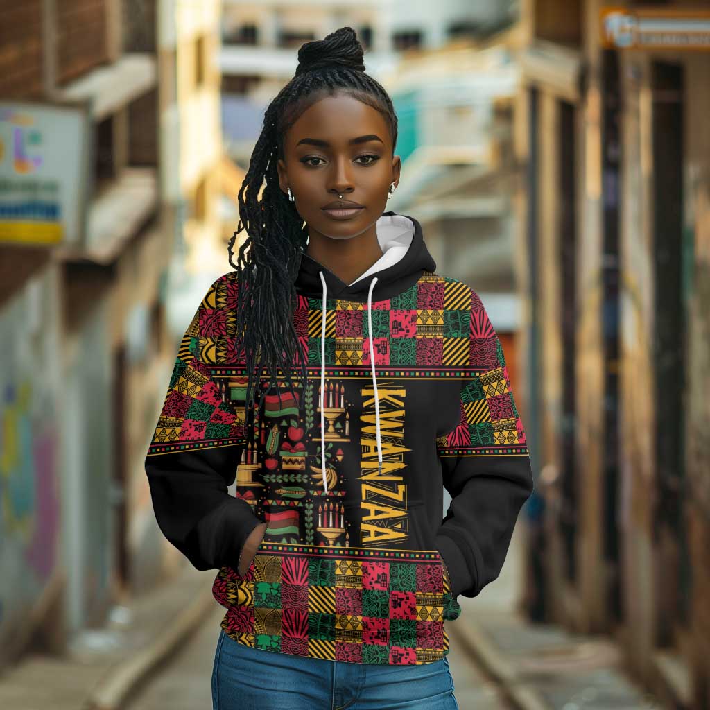 Kwanzaa African Pattern Hoodie