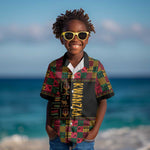 Kwanzaa African Pattern Kid Hawaiian Shirt