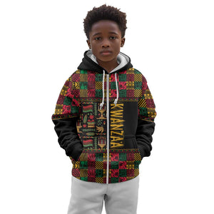 Kwanzaa African Pattern Kid Hoodie