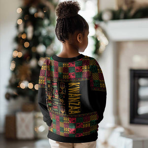 Kwanzaa African Pattern Kid Ugly Christmas Sweater