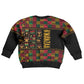 Kwanzaa African Pattern Kid Ugly Christmas Sweater