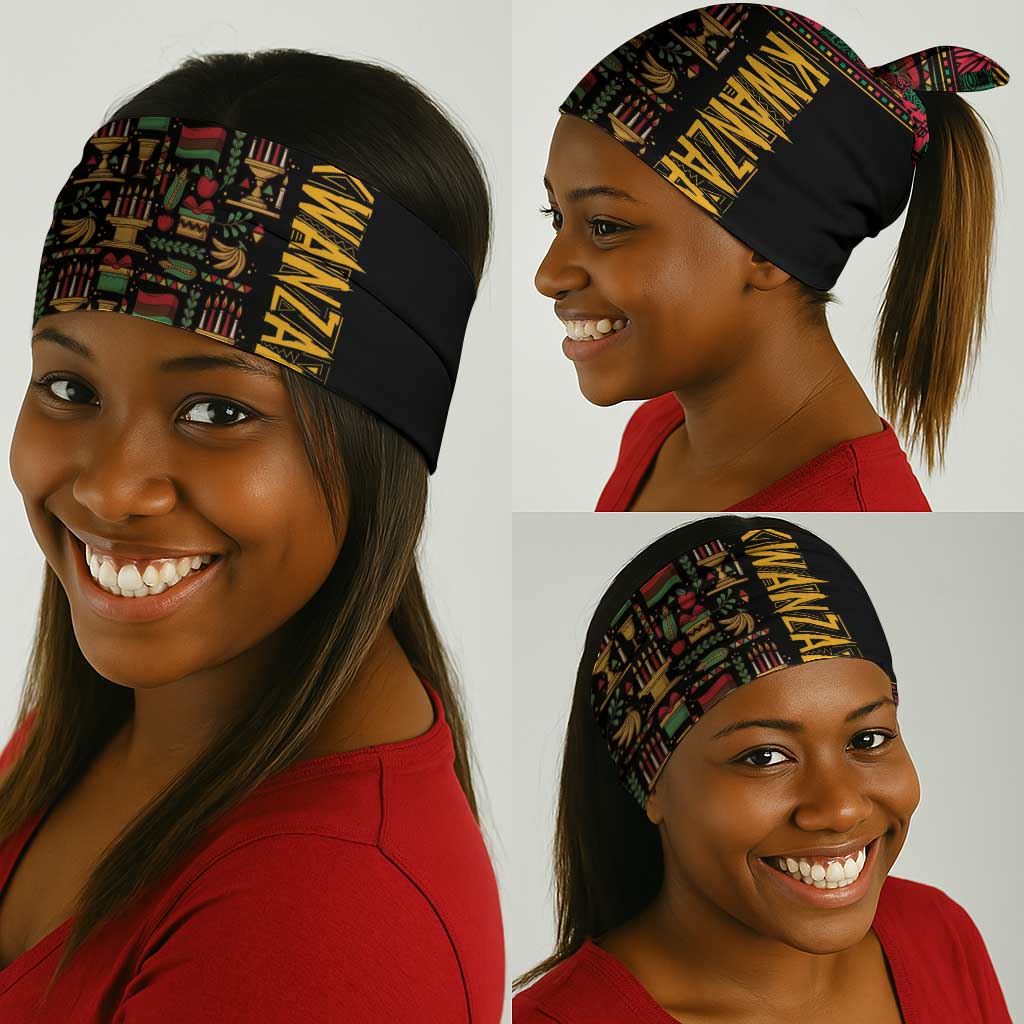 Kwanzaa African Pattern Neck Gaiter LT01