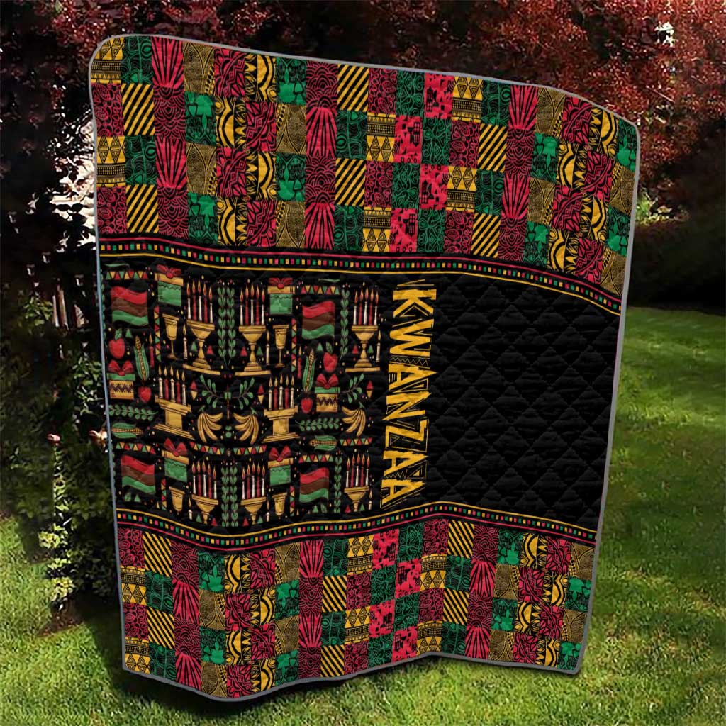 Kwanzaa African Pattern Quilt