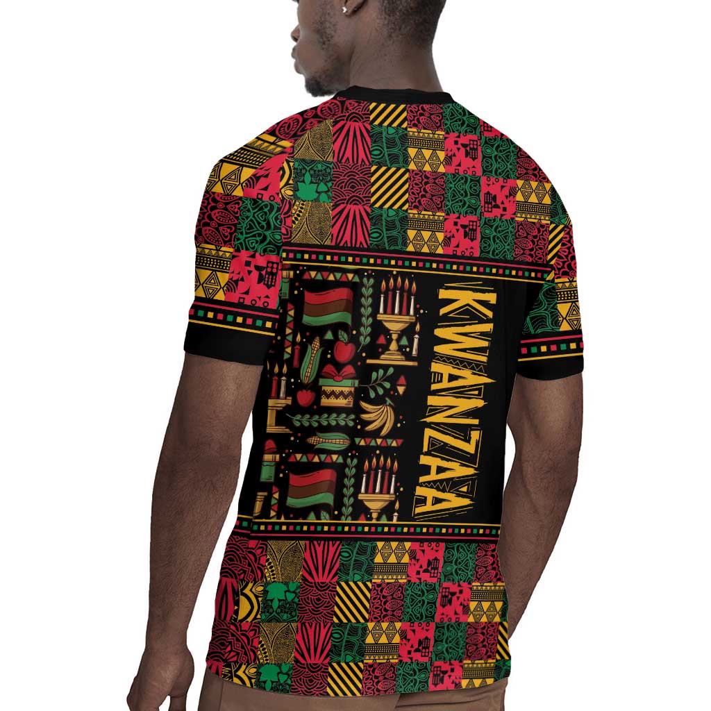 Kwanzaa African Pattern Rugby Jersey