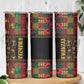 Kwanzaa African Pattern Skinny Tumbler