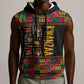 Kwanzaa African Pattern Sleeveless Hoodie - African Pride