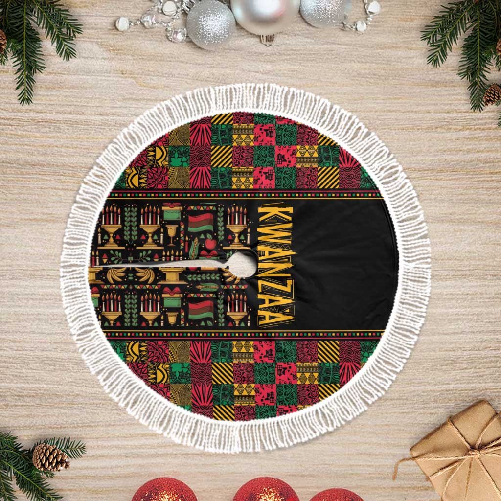 Kwanzaa African Pattern Tree Skirt