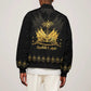 Ayiti 222nd Independence Day Anniversary Bomber Jacket Haiti Gold VeVe Pattern - African Pride