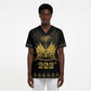 Ayiti 222nd Independence Day Anniversary Scrub Top Haiti Gold VeVe Pattern - African Pride