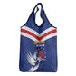 Cape Verde Independence Day Grocery Bag Gerbera Daisy Pattern