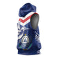 Cape Verde Independence Day Sleeveless Hoodie Gerbera Daisy Pattern - African Pride