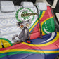 Comoros Back Car Seat Cover 1975 Komori Mongoose Lemur African Pattern