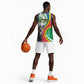 Comoros Basketball Jersey 1975 Komori Mongoose Lemur African Pattern - African Pride