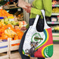 Comoros Grocery Bag 1975 Komori Mongoose Lemur African Pattern