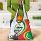 Comoros Grocery Bag 1975 Komori Mongoose Lemur African Pattern