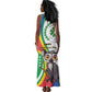 Comoros Tank Maxi Dress 1975 Komori Mongoose Lemur African Pattern