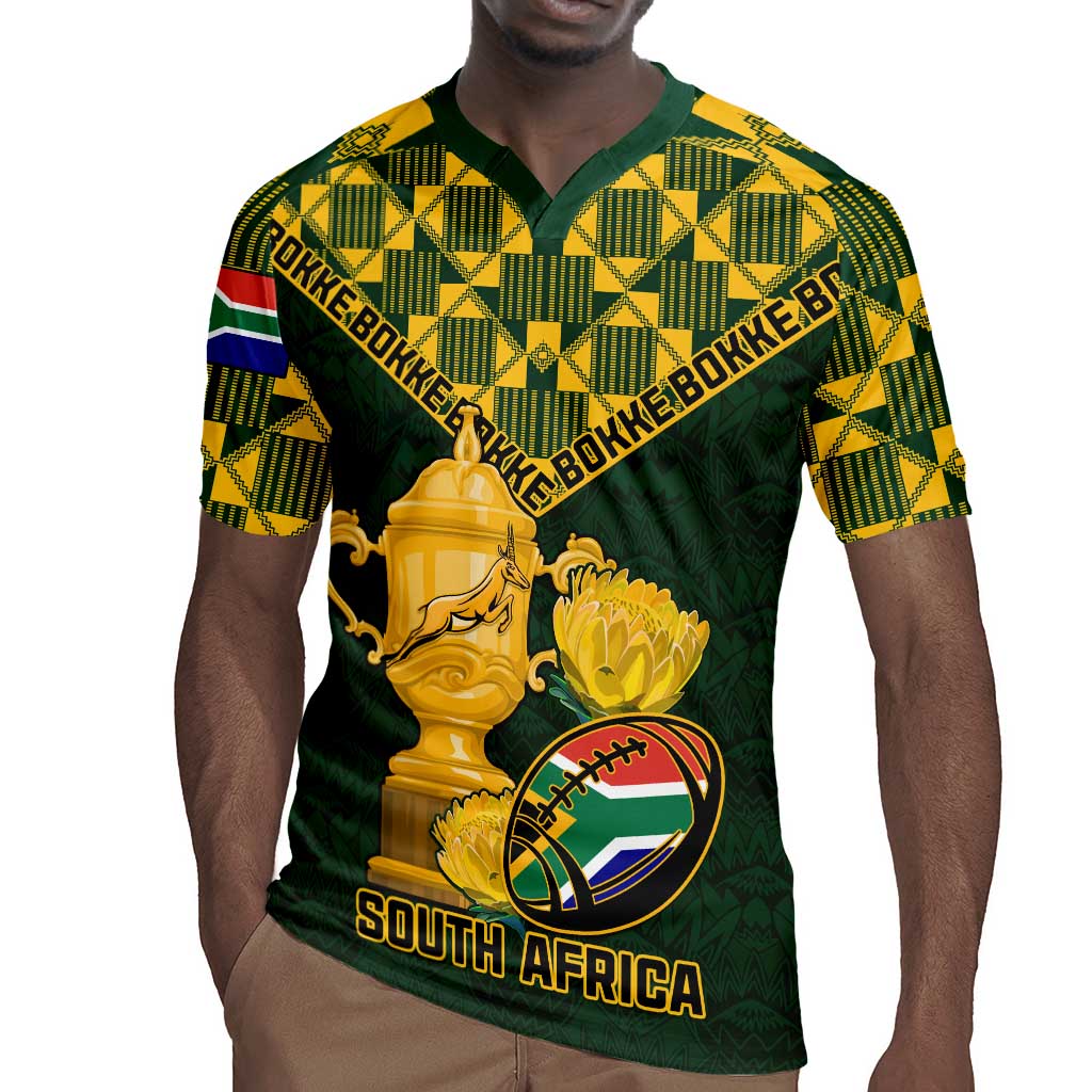 Custom South Africa Rugby Rugby Jersey - Go Bokke Champion, World Cup