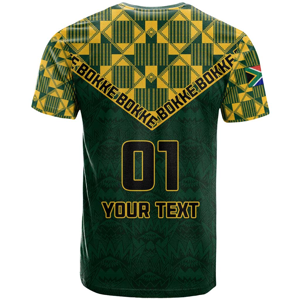 Custom South Africa Rugby T shirt - Go Bokke Champion, World Cup