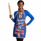 Cape Verde 2026 Football Apron Blue Sharks WC Debut
