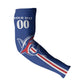 Custom Cape Verde 2026 Football Arm Sleeves Blue Sharks WC Debut