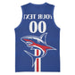Custom Cape Verde 2026 Football Basketball Jersey Blue Sharks WC Debut - African Pride