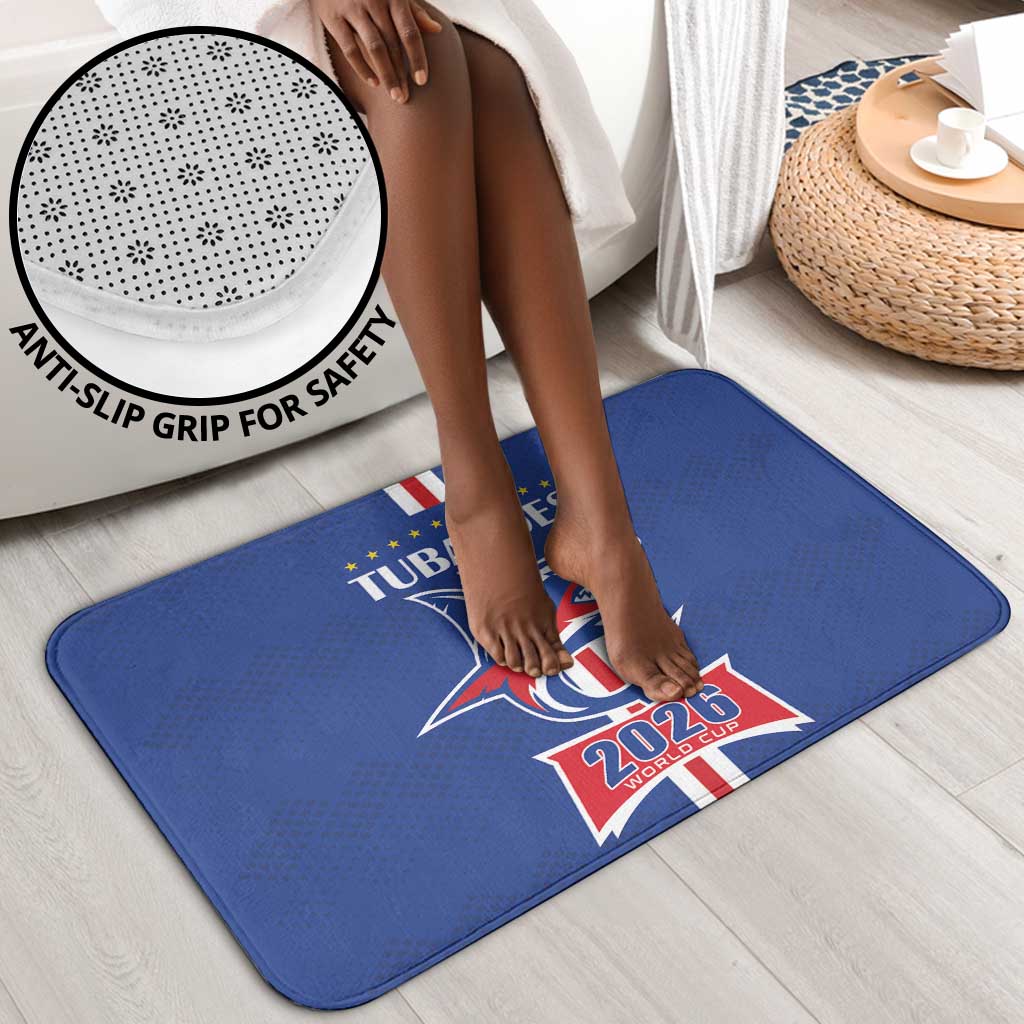 Cape Verde 2026 Football Bathroom Set Blue Sharks WC Debut