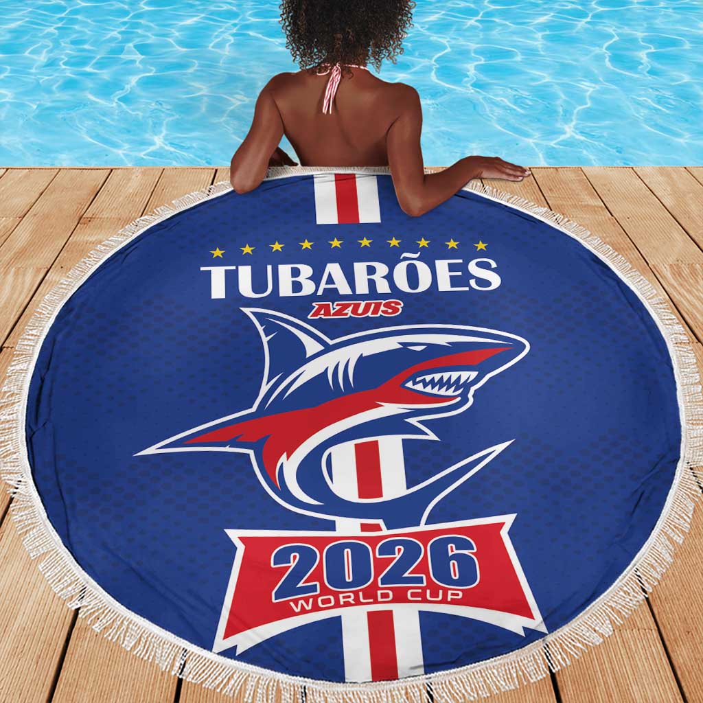 Cape Verde 2026 Football Beach Blanket Blue Sharks WC Debut - African Pride