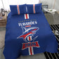 Cape Verde 2026 Football Bedding Set Blue Sharks WC Debut - African Pride