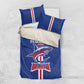 Cape Verde 2026 Football Bedding Set Blue Sharks WC Debut - African Pride
