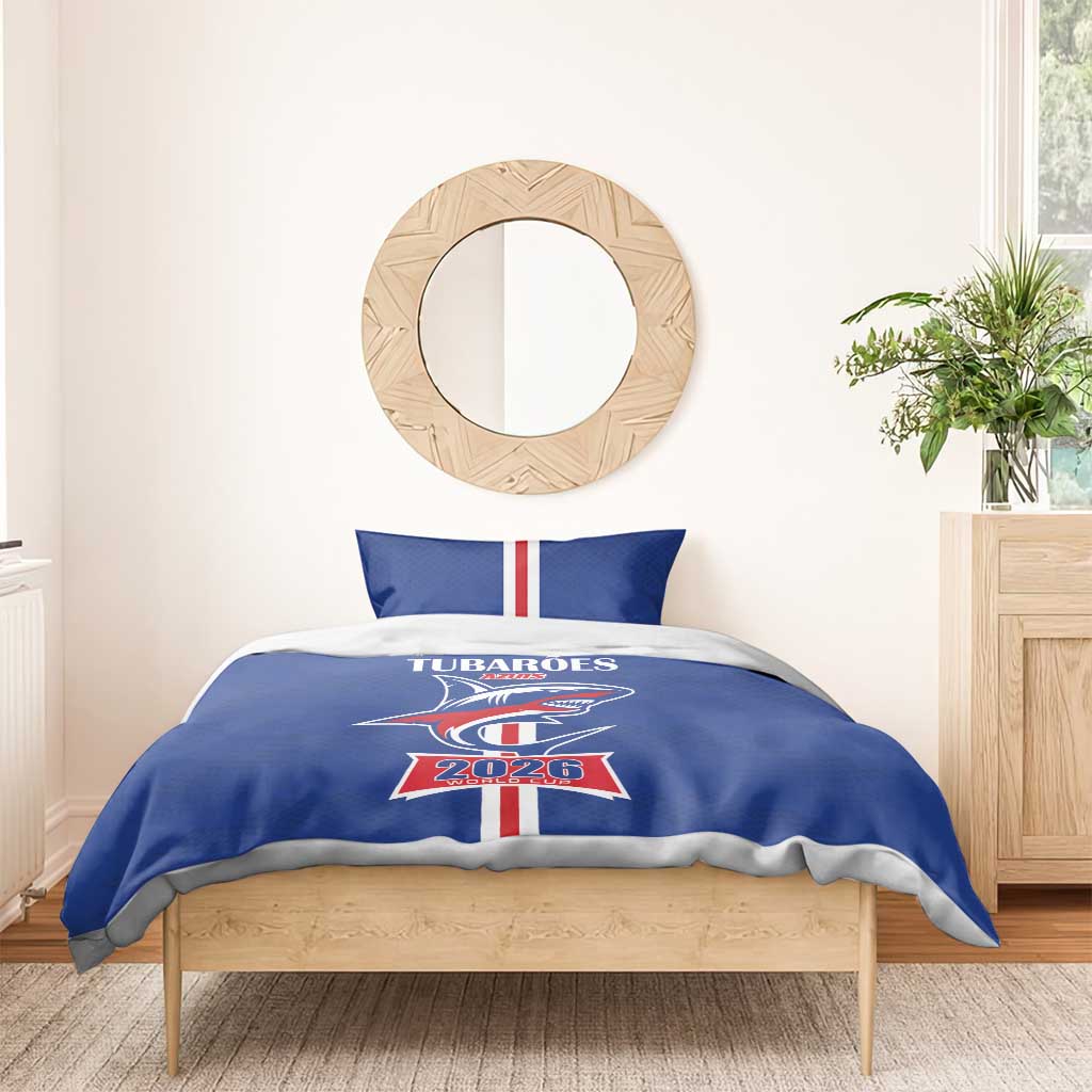 Cape Verde 2026 Football Bedding Set Blue Sharks WC Debut - African Pride