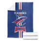 Cape Verde 2026 Football Blanket Blue Sharks WC Debut - African Pride