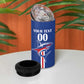 Custom Cape Verde 2026 Football 4 in 1 Can Cooler Tumbler Blue Sharks WC Debut - African Pride