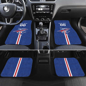 Custom Cape Verde 2026 Football Car Mats Blue Sharks WC Debut - African Pride