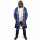 Custom Cape Verde 2026 Football Cloak Blue Sharks WC Debut