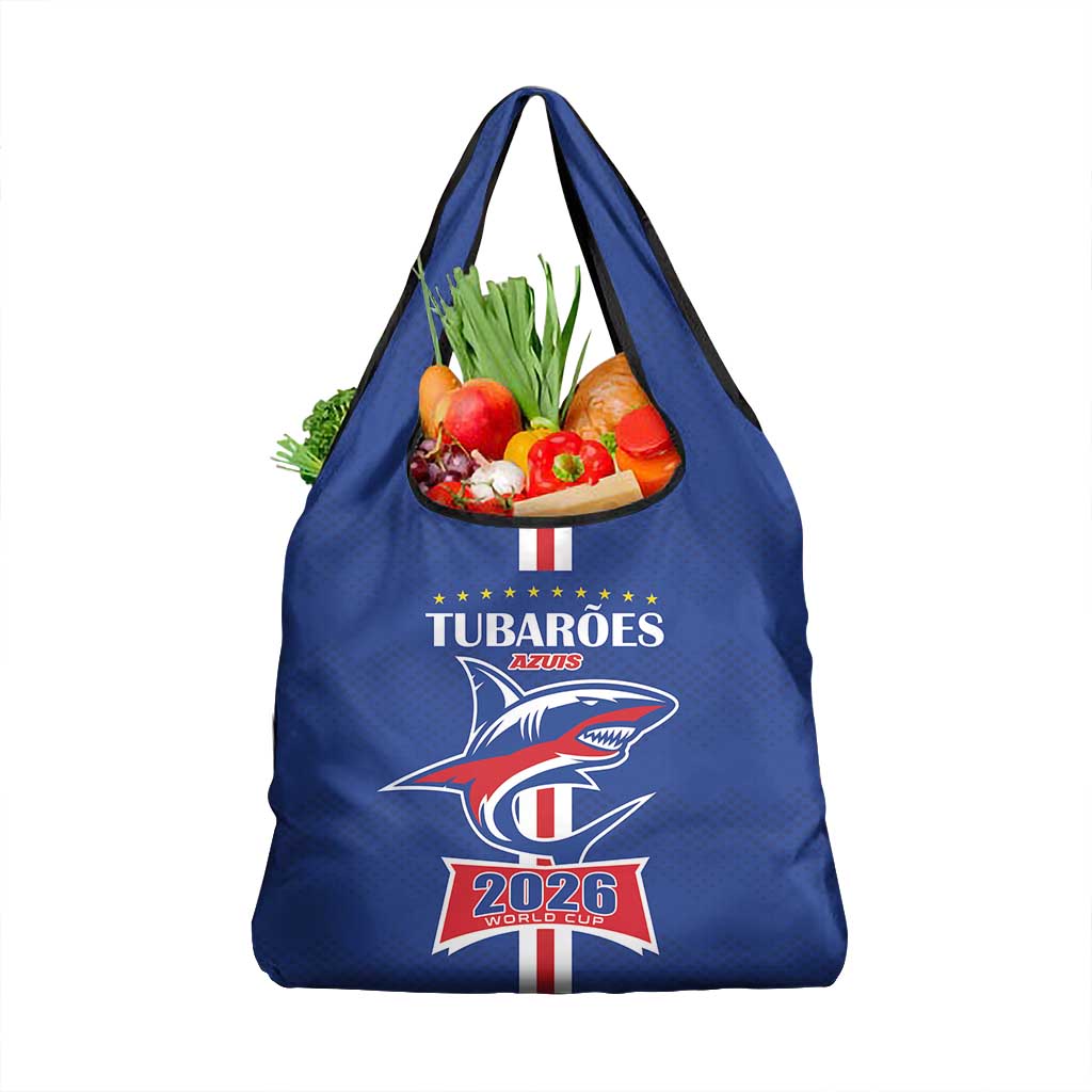Cape Verde 2026 Football Grocery Bag Blue Sharks WC Debut - African Pride