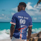 Custom Cape Verde 2026 Football Hawaiian Shirt Blue Sharks WC Debut - African Pride