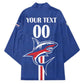 Custom Cape Verde 2026 Football Kimono Blue Sharks WC Debut