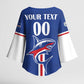 Custom Cape Verde 2026 Football Kimono Sleeve Blouse Blue Sharks WC Debut