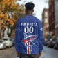 Custom Cape Verde 2026 Football Long Sleeve Shirt Blue Sharks WC Debut - African Pride