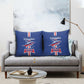 Cape Verde 2026 Football Pillow Cover Blue Sharks WC Debut